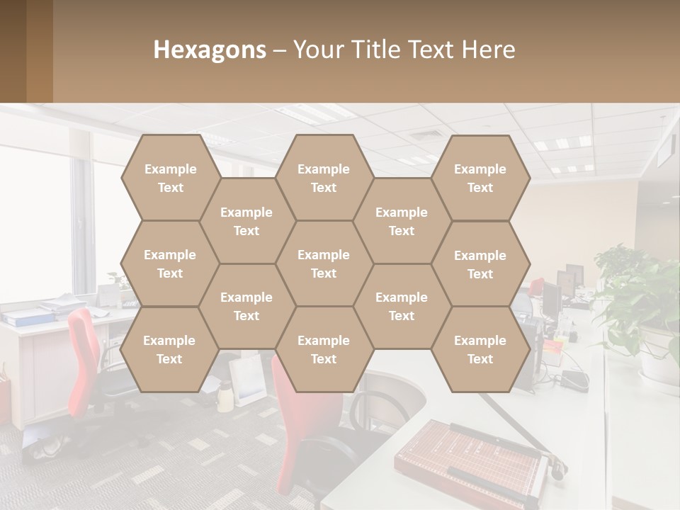 White Conditioner Cool PowerPoint Template