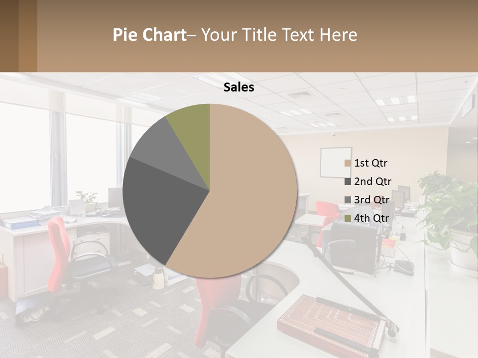 White Conditioner Cool PowerPoint Template