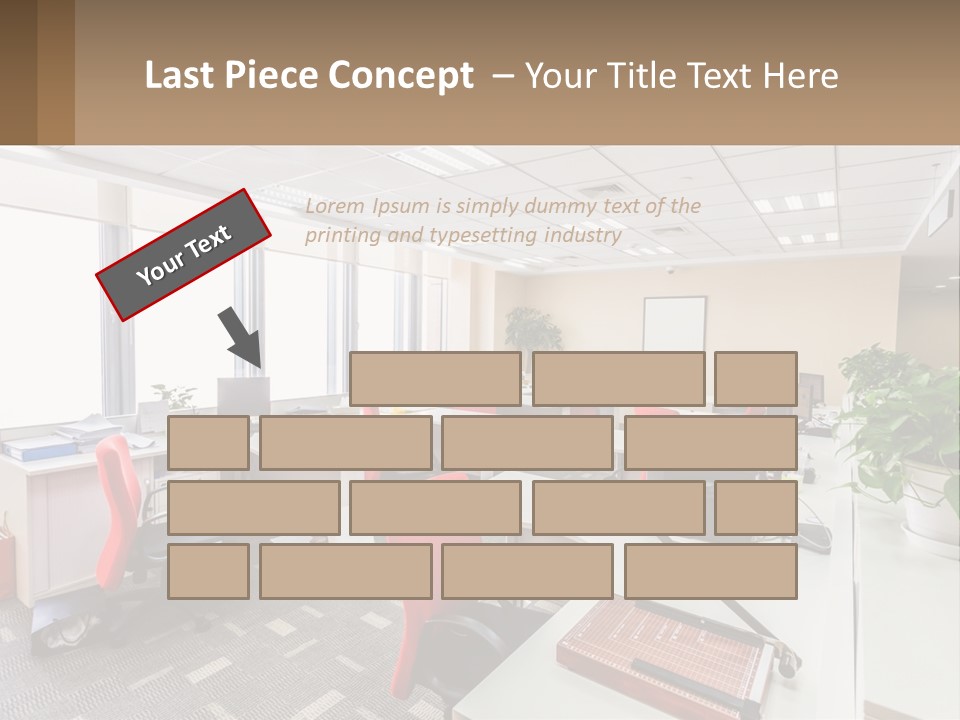 White Conditioner Cool PowerPoint Template