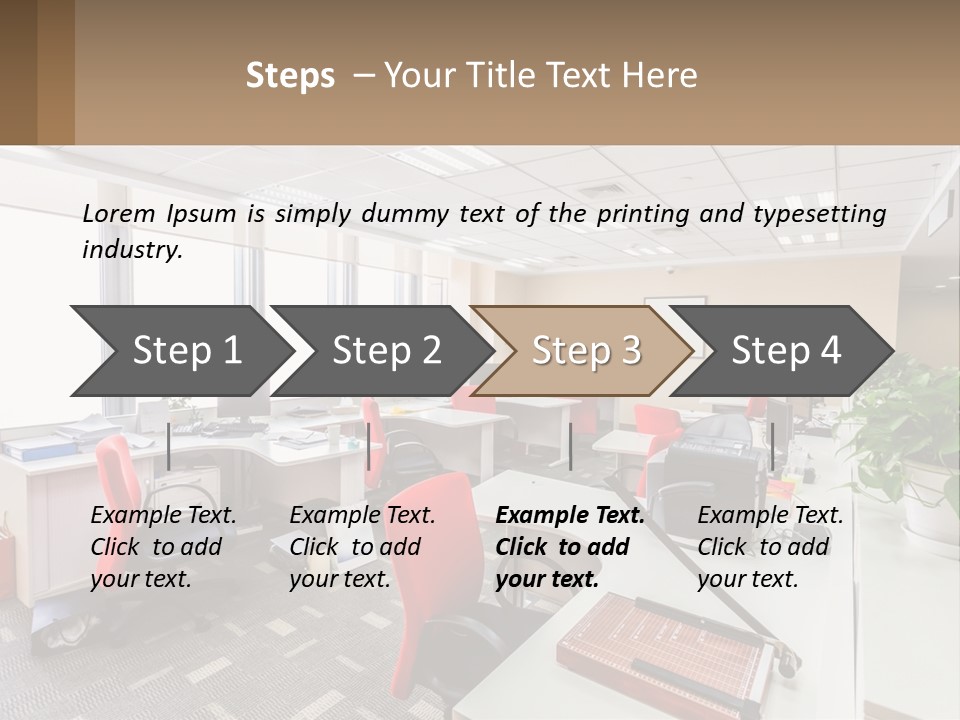 White Conditioner Cool PowerPoint Template
