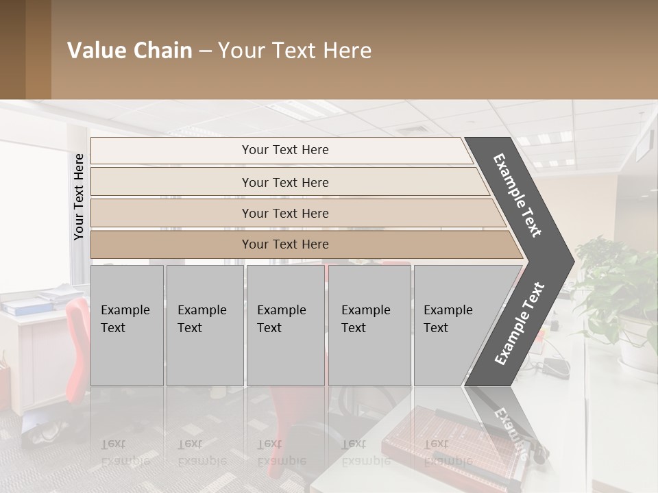 White Conditioner Cool PowerPoint Template
