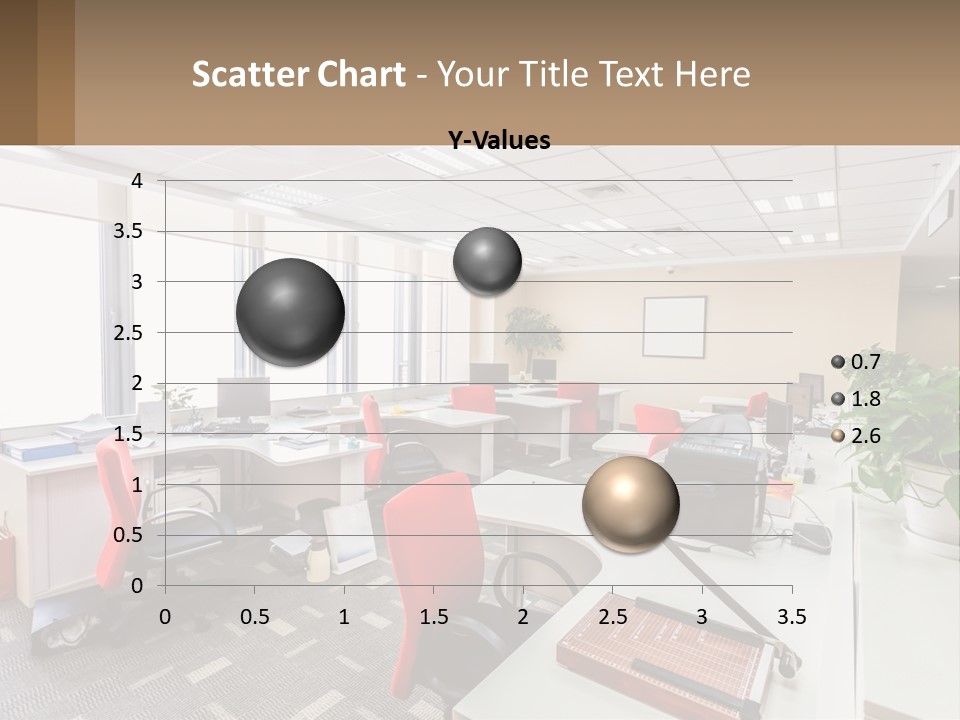 White Conditioner Cool PowerPoint Template