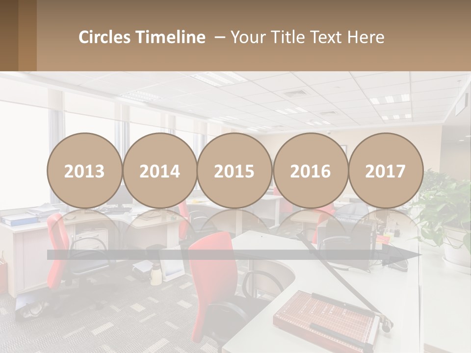 White Conditioner Cool PowerPoint Template