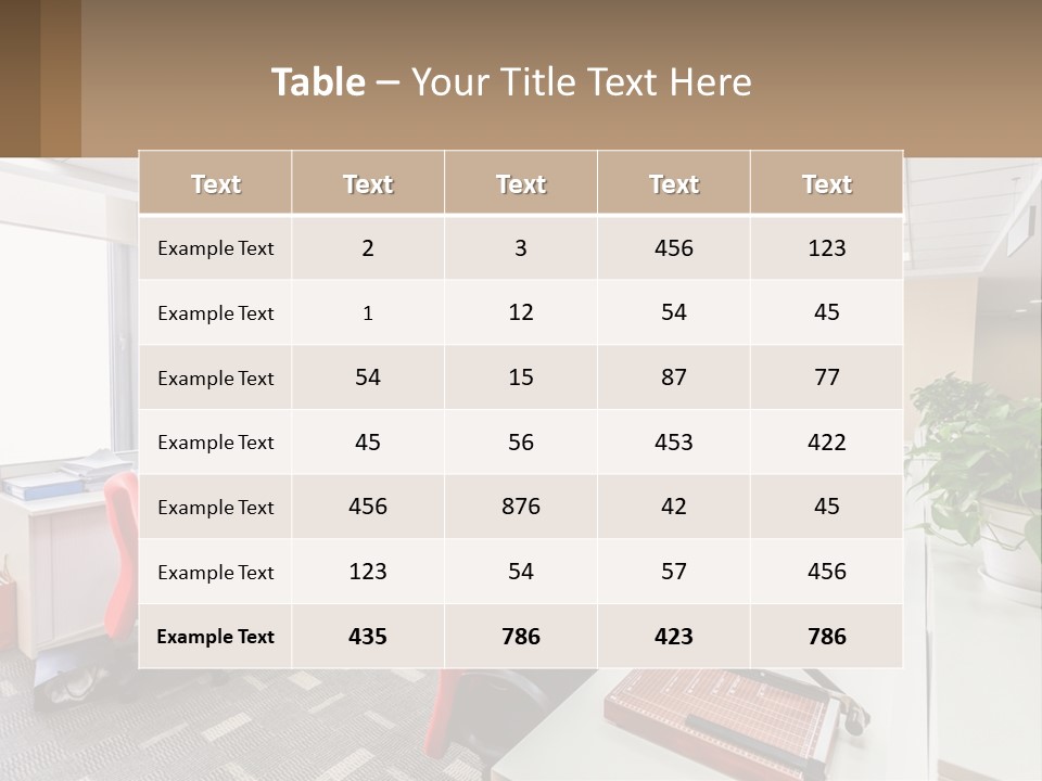 White Conditioner Cool PowerPoint Template
