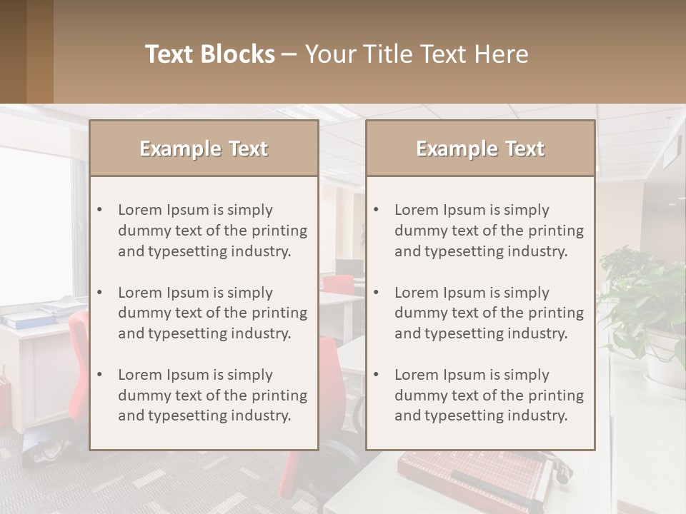 White Conditioner Cool PowerPoint Template