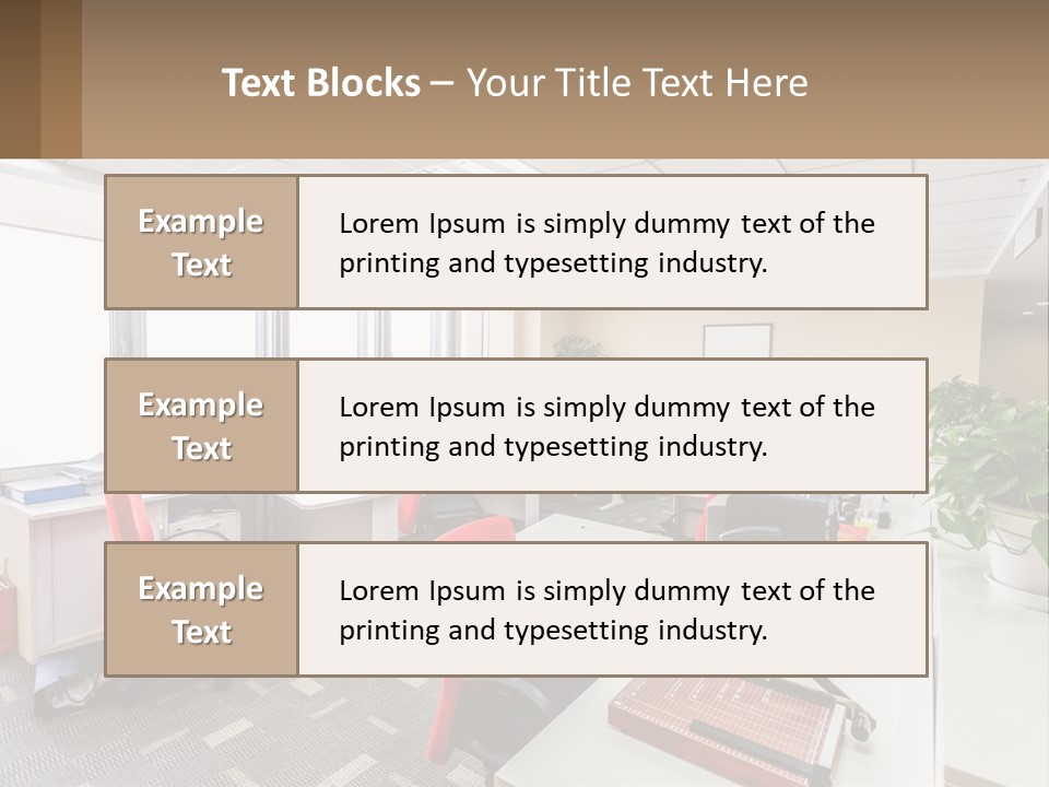 White Conditioner Cool PowerPoint Template