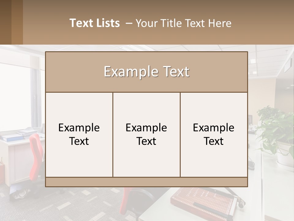 White Conditioner Cool PowerPoint Template