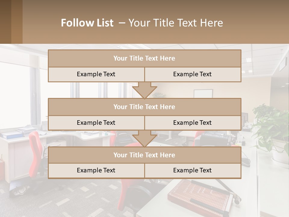 White Conditioner Cool PowerPoint Template