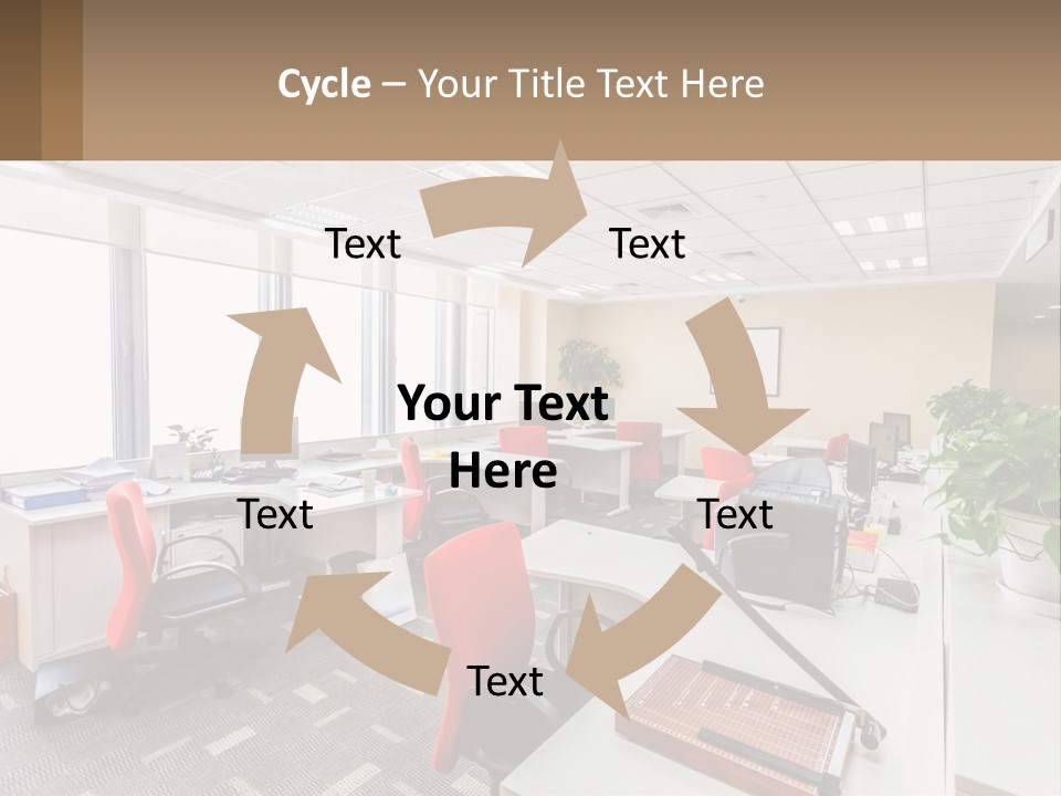 White Conditioner Cool PowerPoint Template