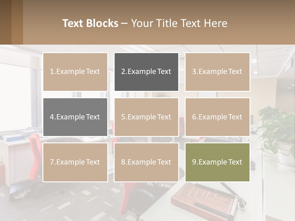 White Conditioner Cool PowerPoint Template