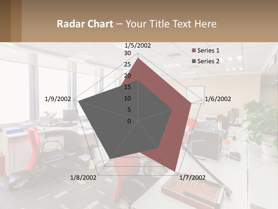 White Conditioner Cool PowerPoint Template