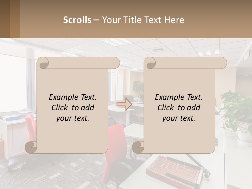 White Conditioner Cool PowerPoint Template