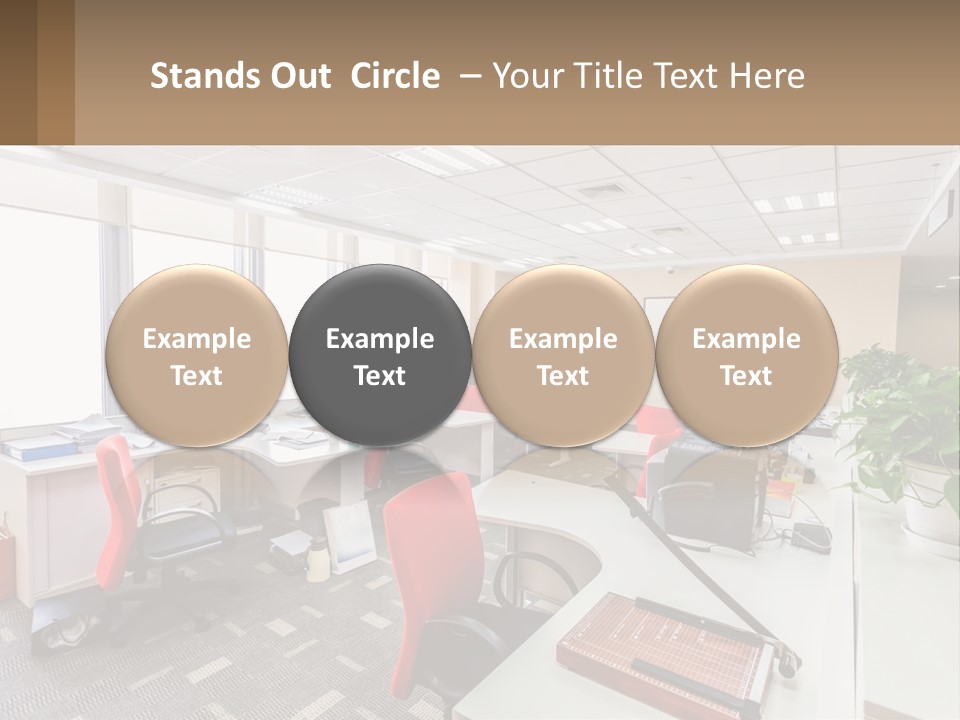 White Conditioner Cool PowerPoint Template