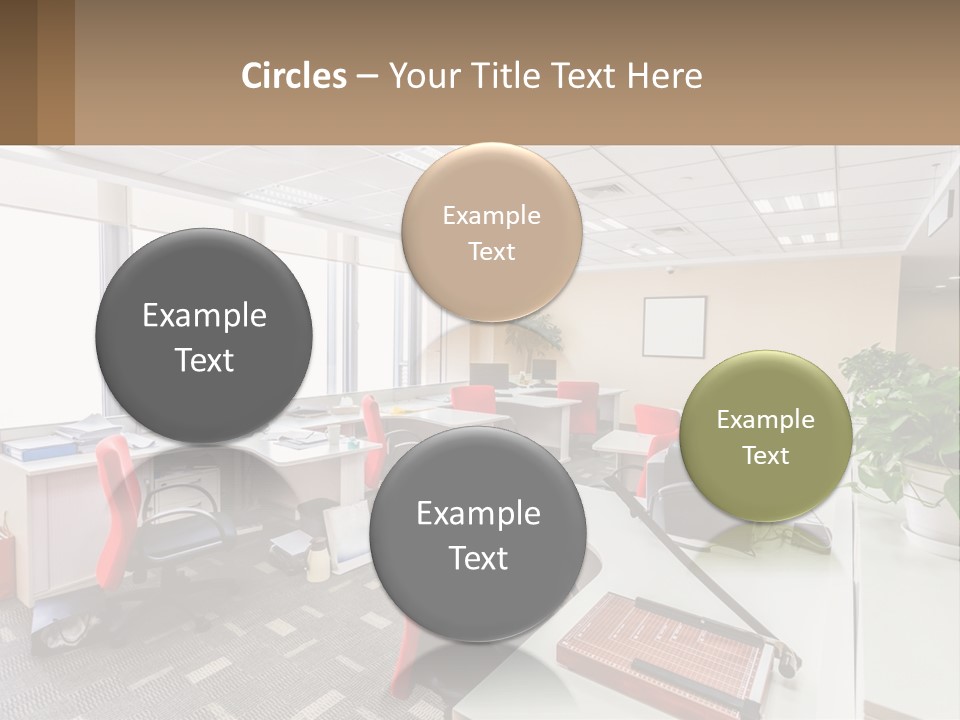 White Conditioner Cool PowerPoint Template