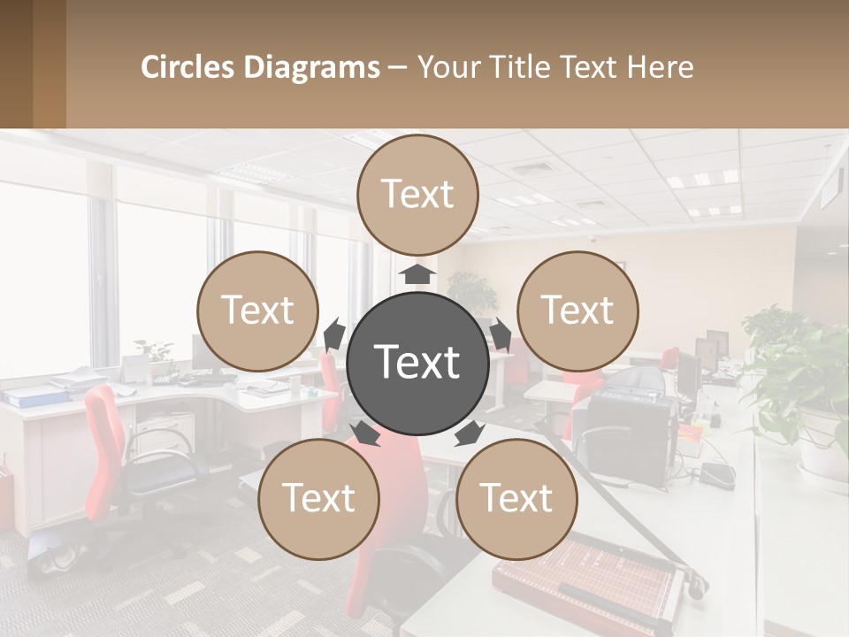 White Conditioner Cool PowerPoint Template