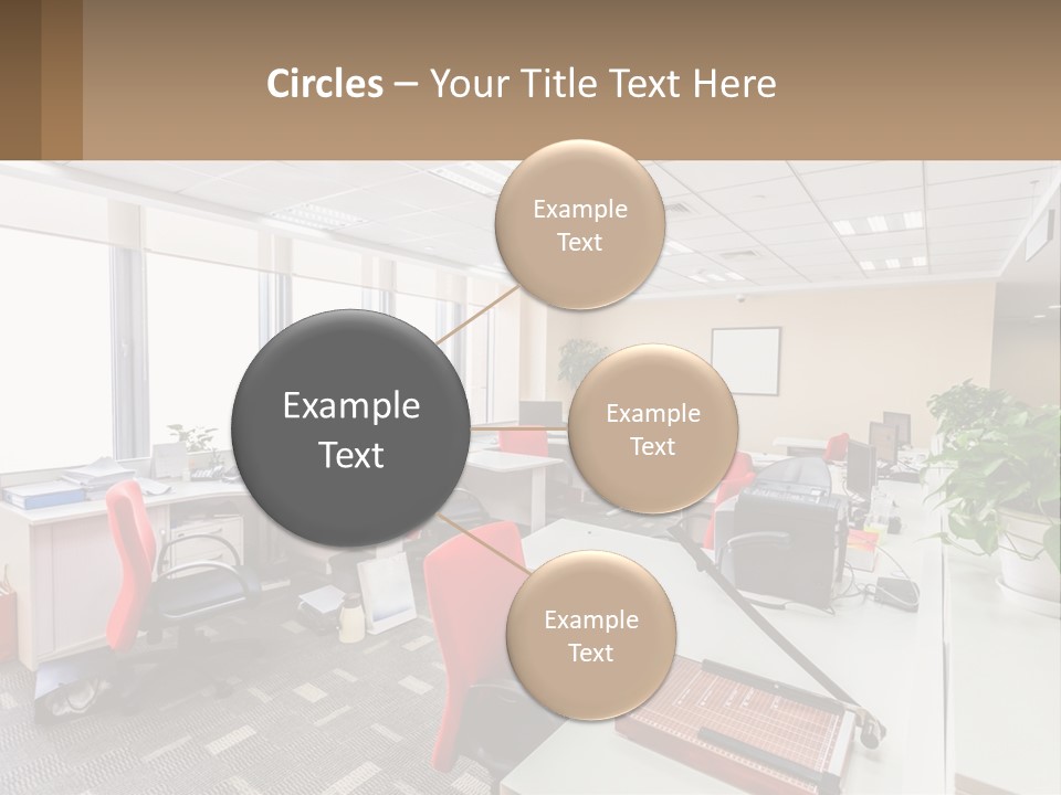 White Conditioner Cool PowerPoint Template