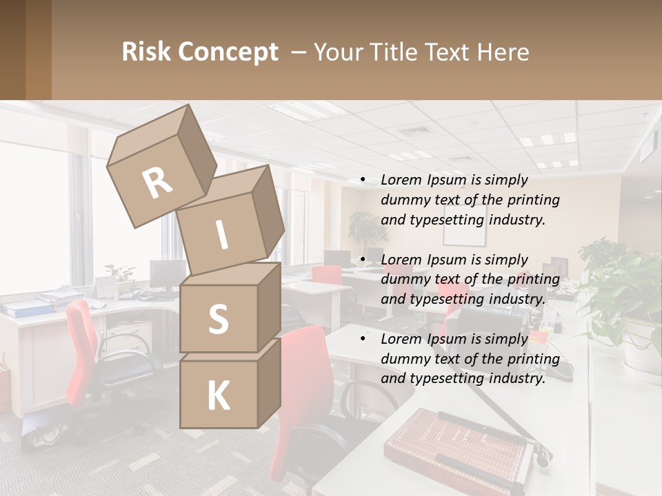 White Conditioner Cool PowerPoint Template