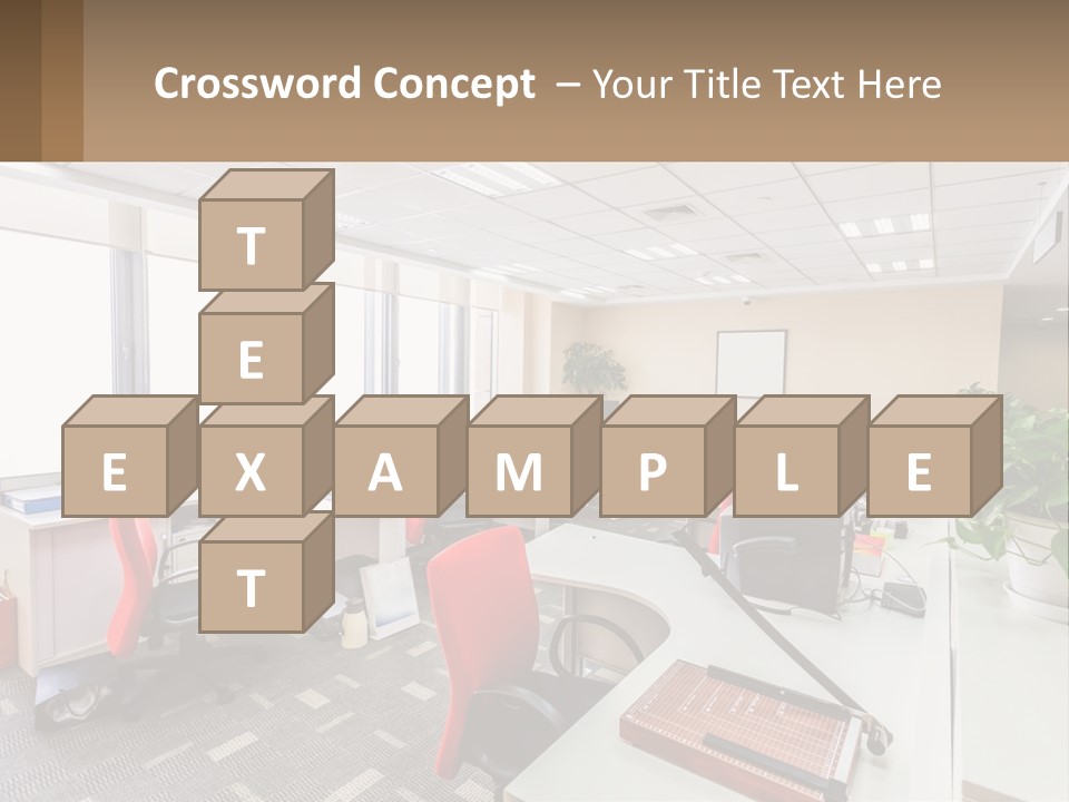 White Conditioner Cool PowerPoint Template