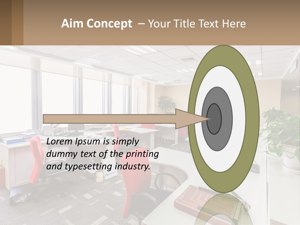 White Conditioner Cool PowerPoint Template