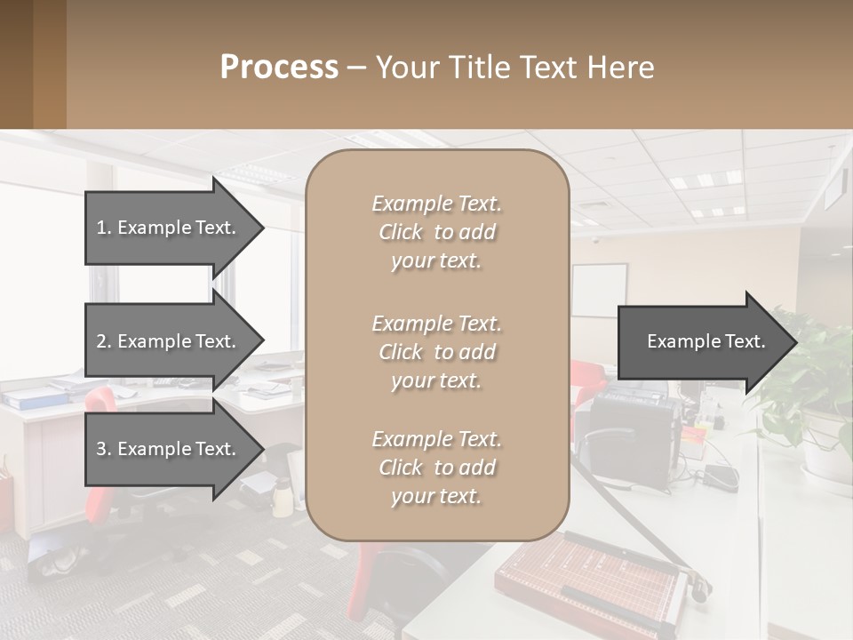 White Conditioner Cool PowerPoint Template