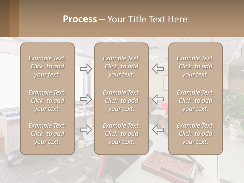 White Conditioner Cool PowerPoint Template