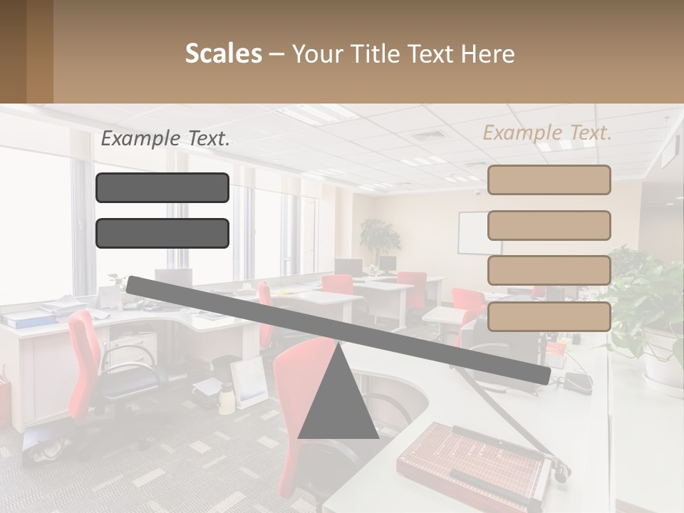 White Conditioner Cool PowerPoint Template