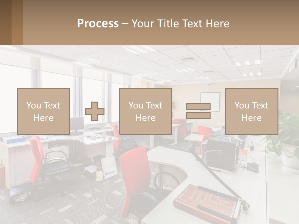 White Conditioner Cool PowerPoint Template