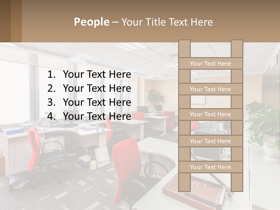 White Conditioner Cool PowerPoint Template