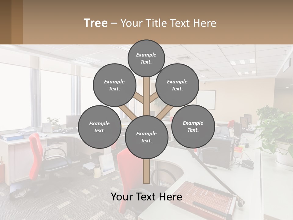 White Conditioner Cool PowerPoint Template