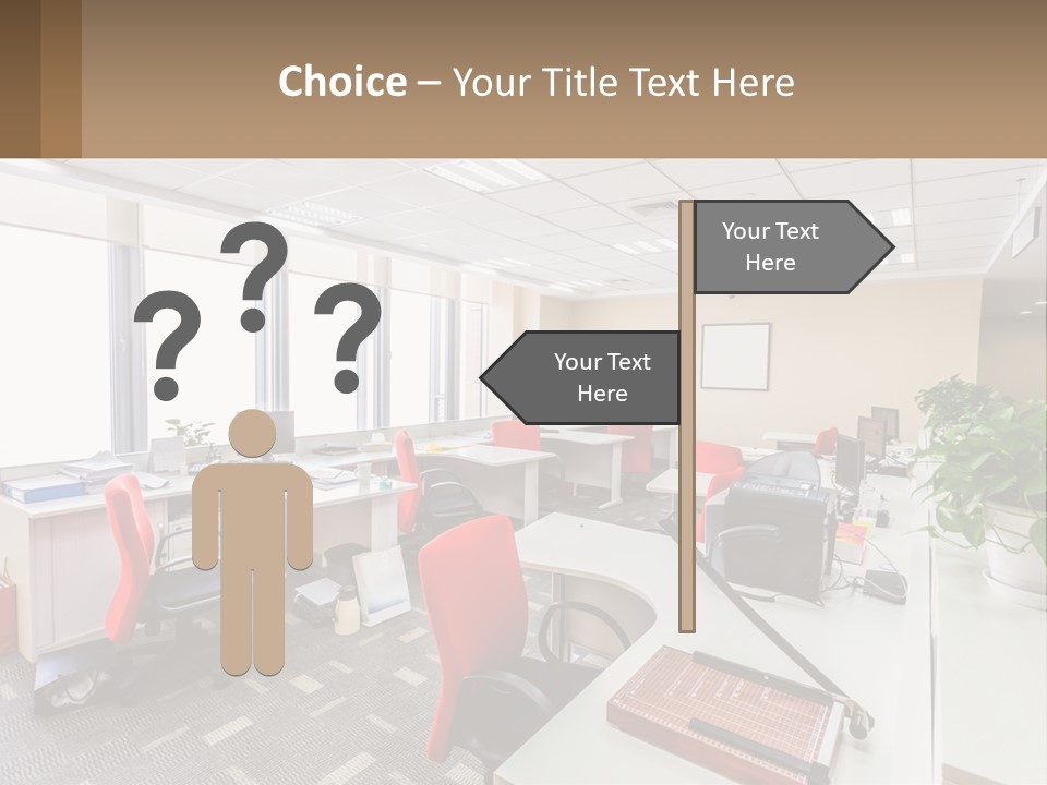 White Conditioner Cool PowerPoint Template