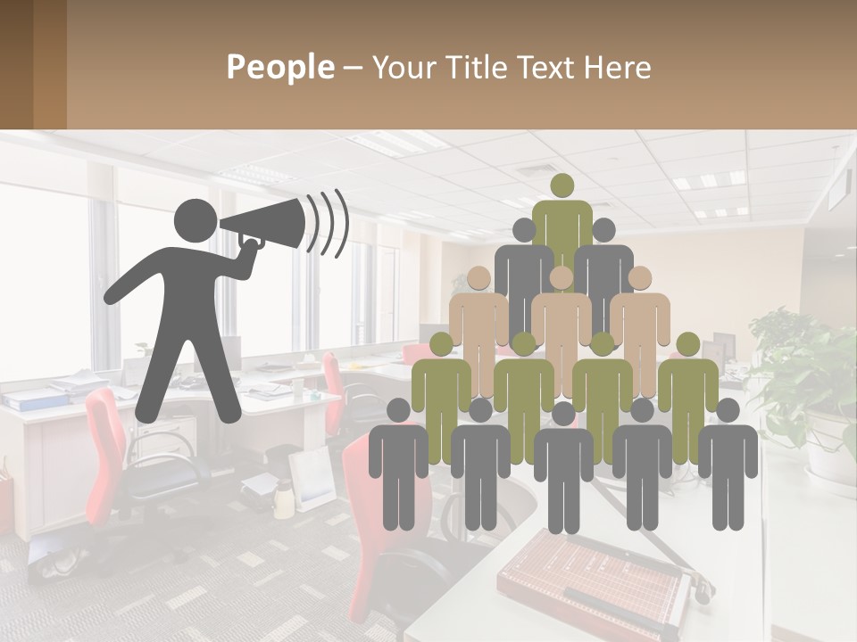 White Conditioner Cool PowerPoint Template