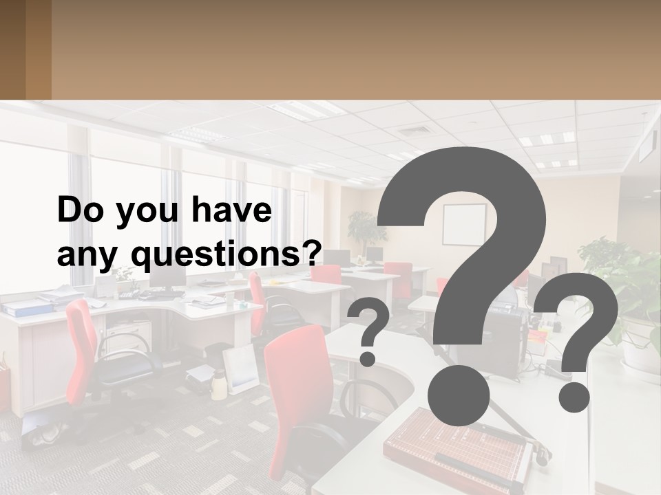 White Conditioner Cool PowerPoint Template