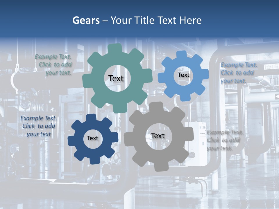 House Energy Temperature PowerPoint Template