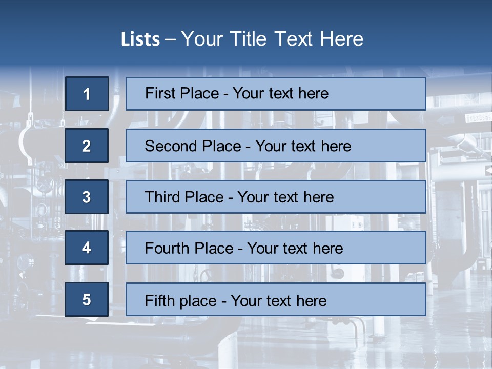 House Energy Temperature PowerPoint Template