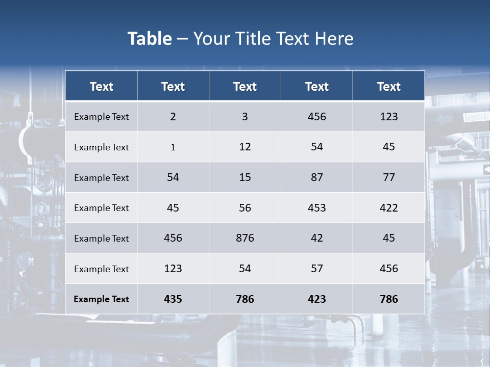 House Energy Temperature PowerPoint Template