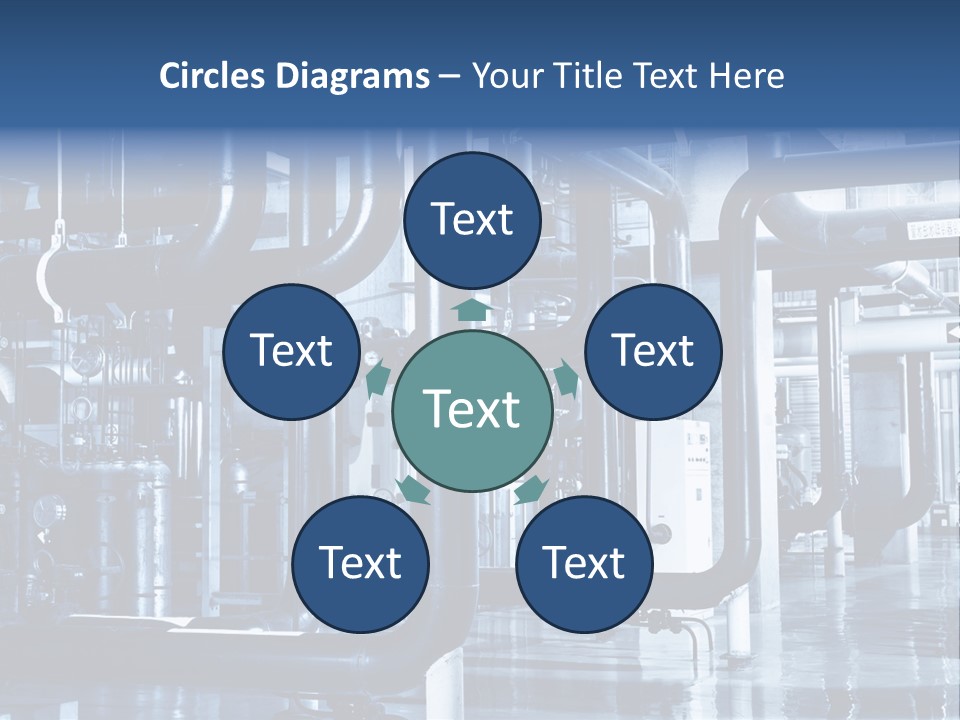 House Energy Temperature PowerPoint Template
