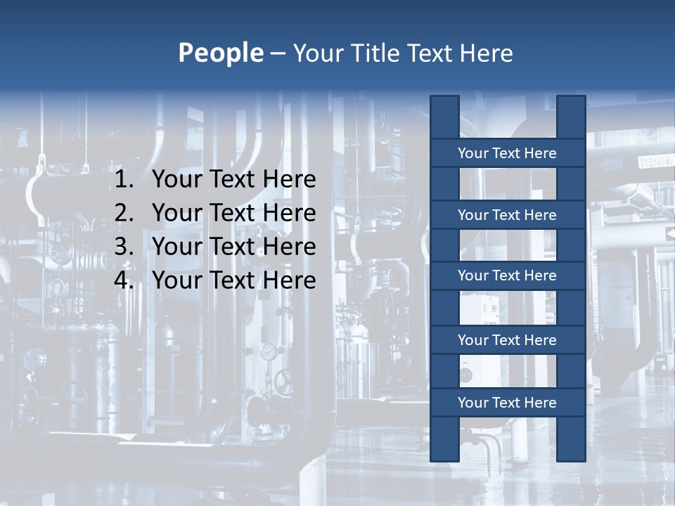 House Energy Temperature PowerPoint Template