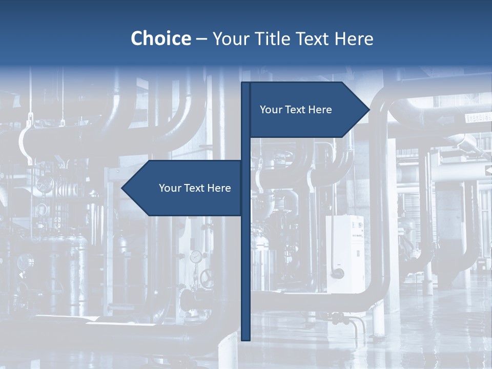 House Energy Temperature PowerPoint Template