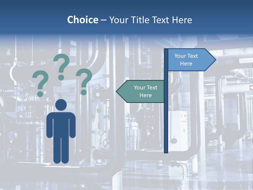 House Energy Temperature PowerPoint Template