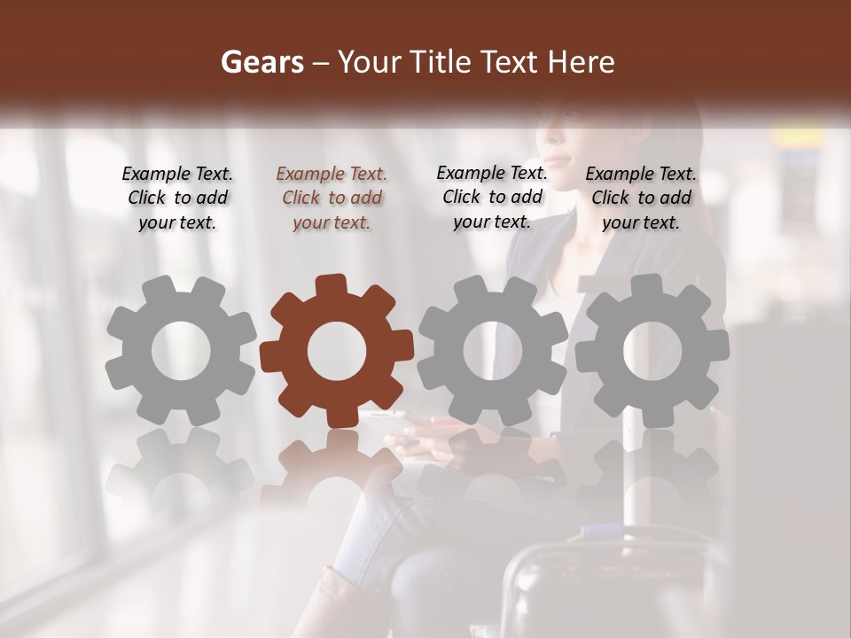 Air White Electric PowerPoint Template