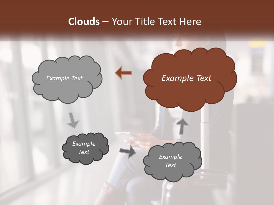 Air White Electric PowerPoint Template
