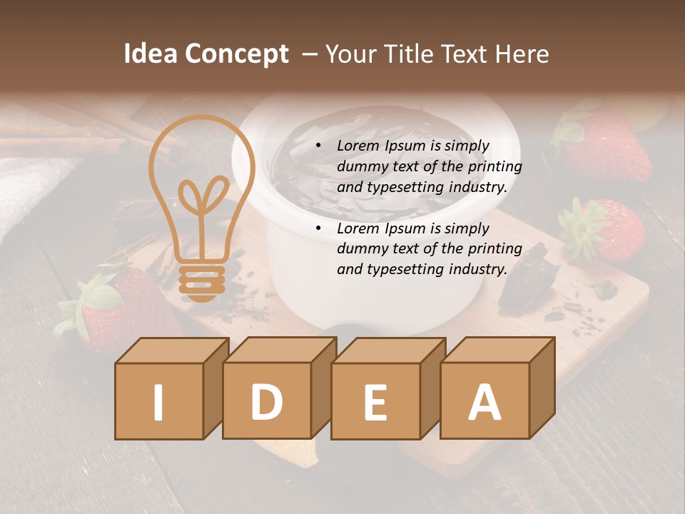 Supply Cooling Remote PowerPoint Template