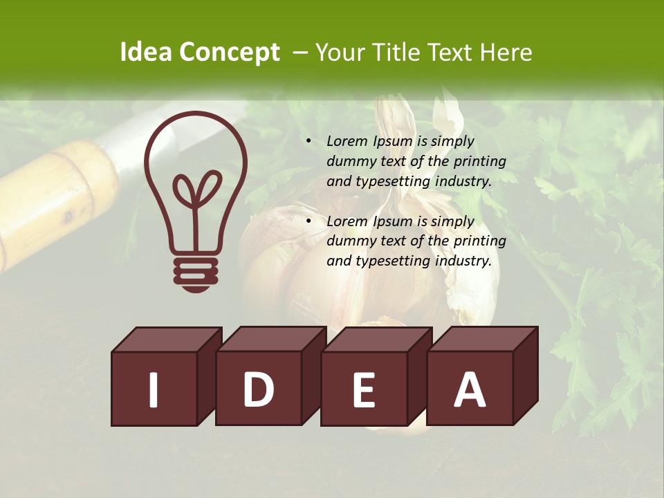 House Conditioner Cool PowerPoint Template