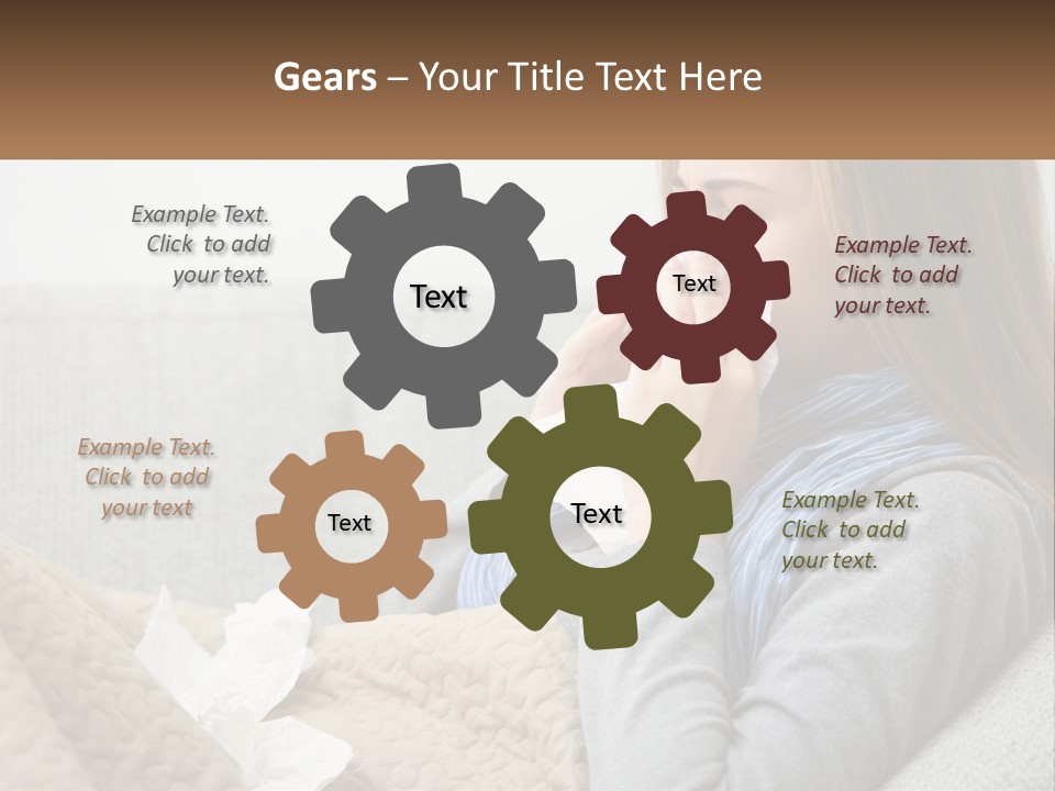 Cool Condition Remote PowerPoint Template