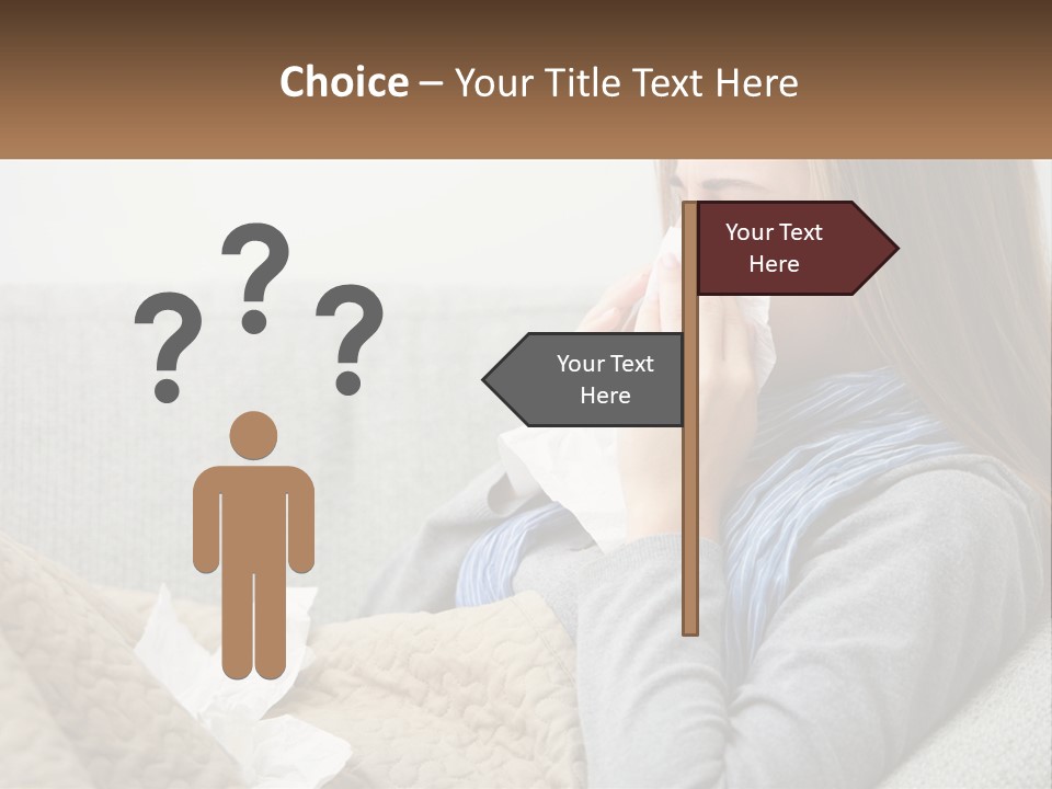 Cool Condition Remote PowerPoint Template