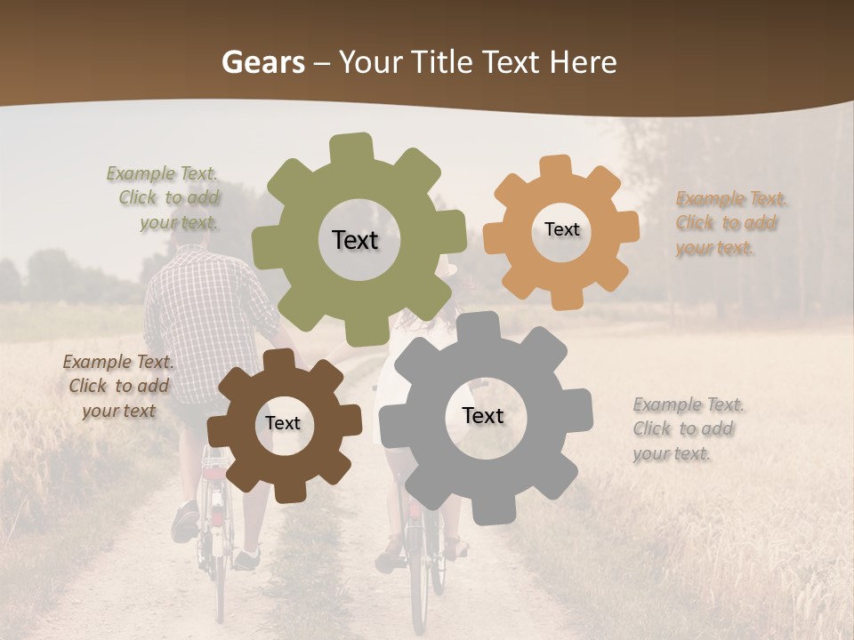 Air Temperature White PowerPoint Template