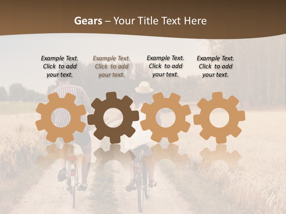 Air Temperature White PowerPoint Template