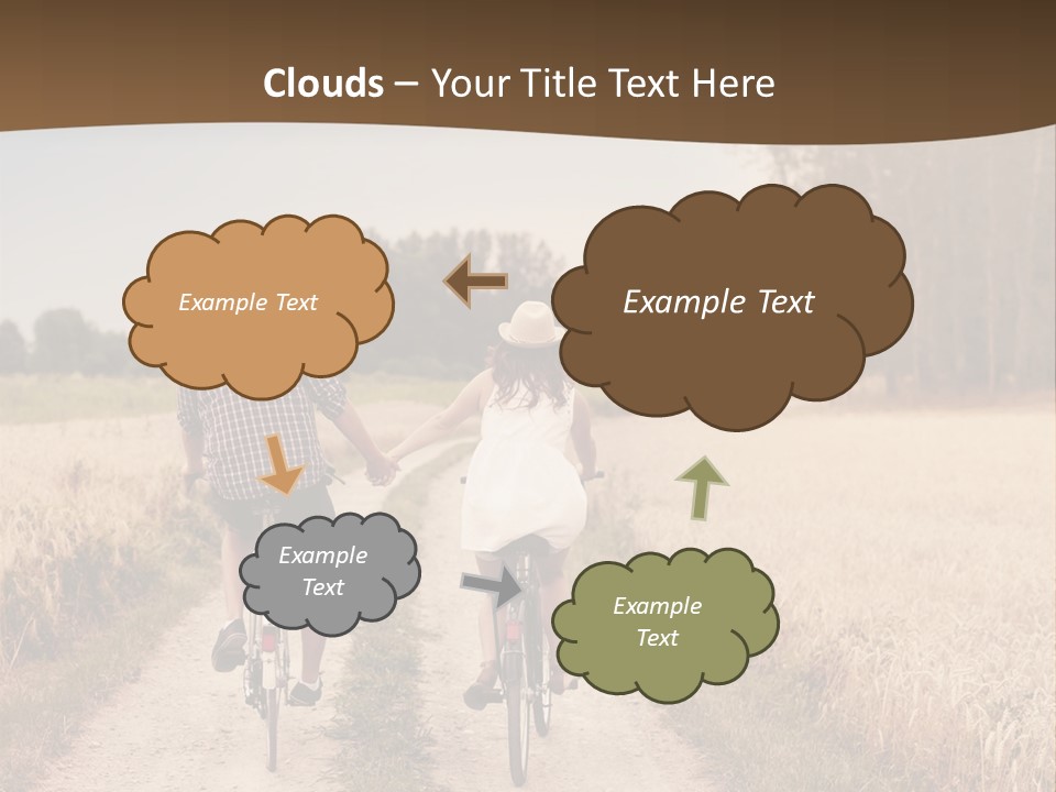Air Temperature White PowerPoint Template