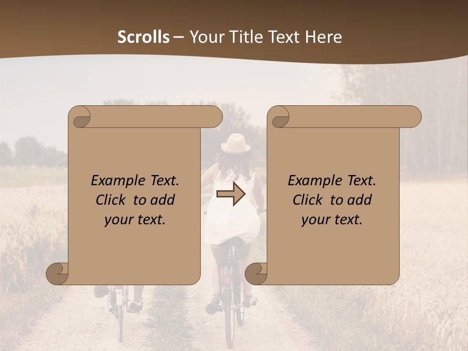 Air Temperature White PowerPoint Template