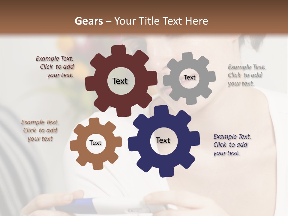 Conditioner Cool Ventilation PowerPoint Template